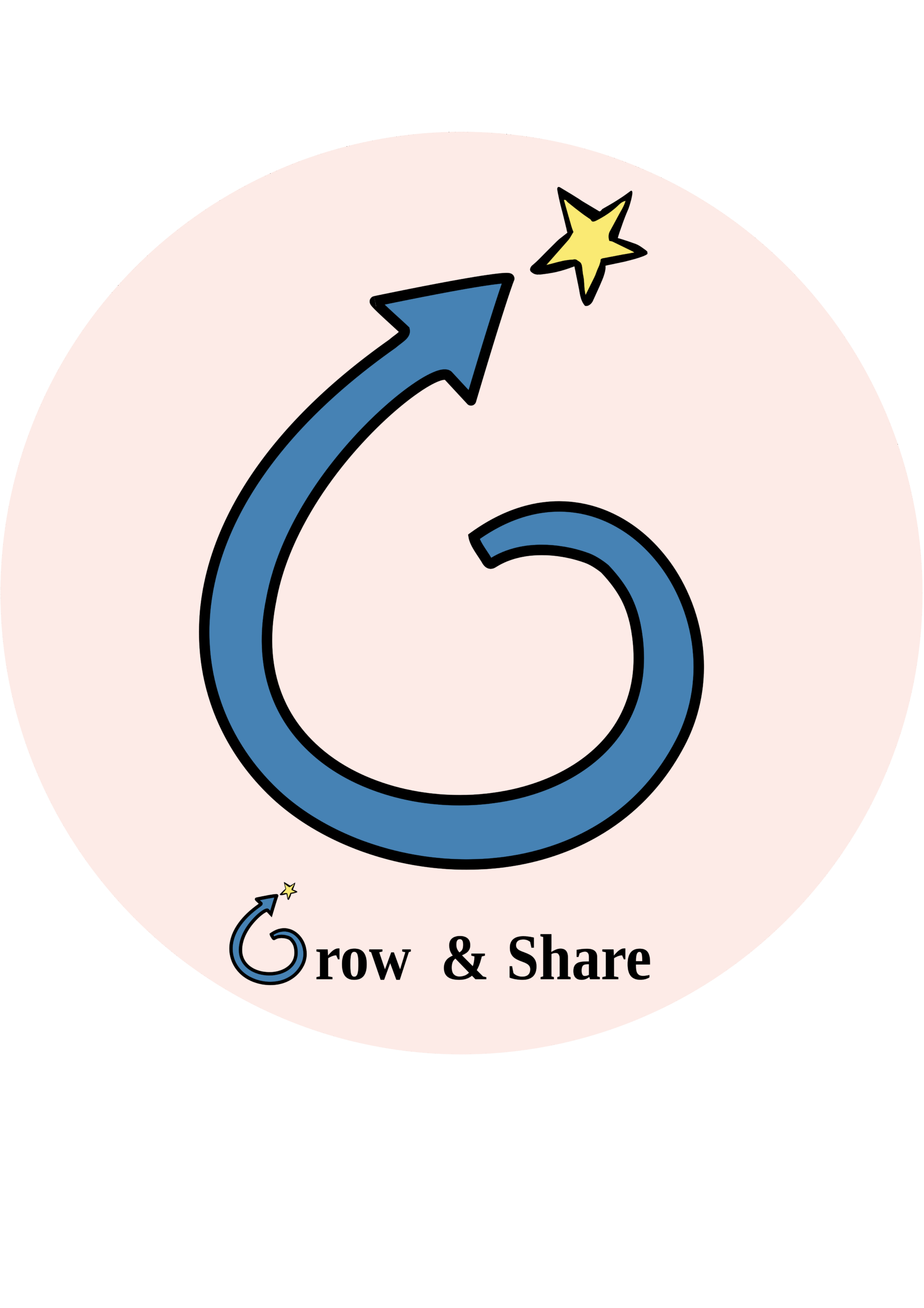 Logo Grow and share